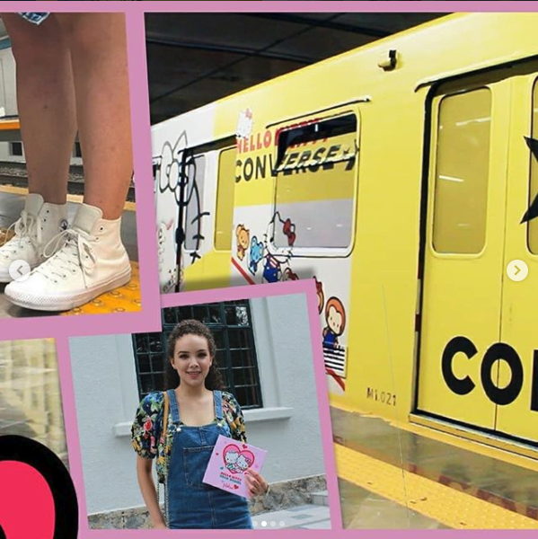 Viaja en el tren ligero de Guadalajara con Hello Kitty